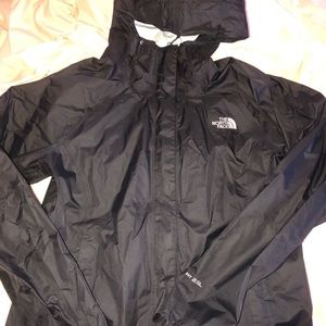 North face rain jacket size medium
